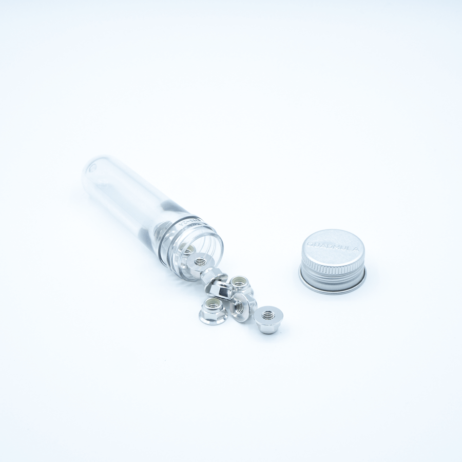 M5 Colorful Aluminum Flange Lock Nut Package