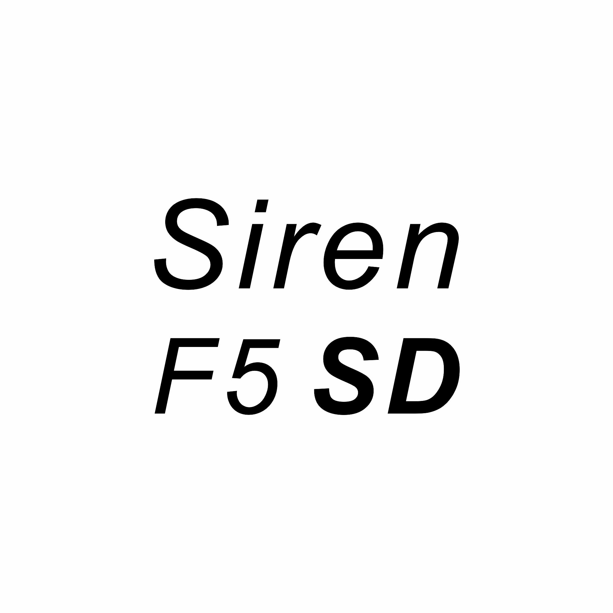 Siren F5 SD Exclusive TPU Parts